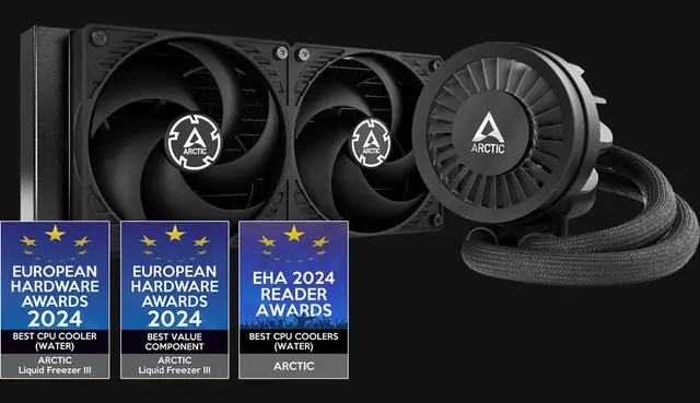 All in one liquid cooler with radiator