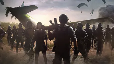 PUBG Battlegrounds game artwork